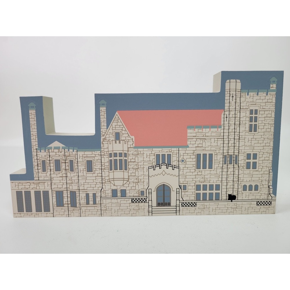 Cat's‎ Meow Glamorgan Castle House Alliance Ohio Collectible 1993 Hand-Painted